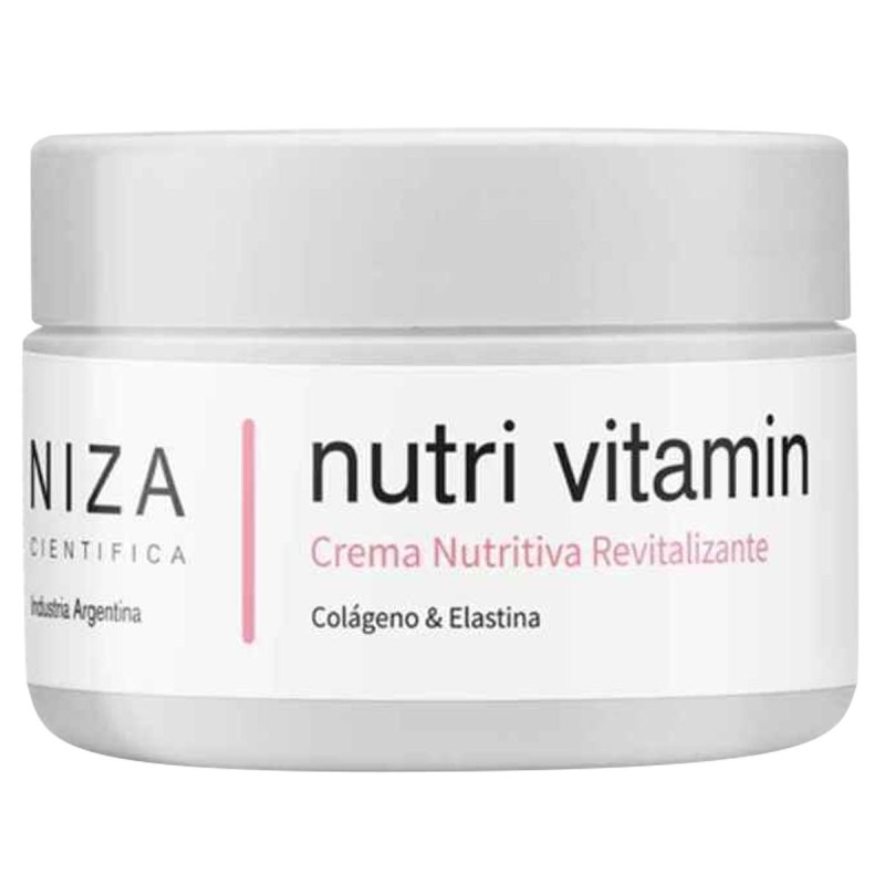 Crema nutritiva revitalizante  NUTRI VITAMIN 60 gr Niza cosmética