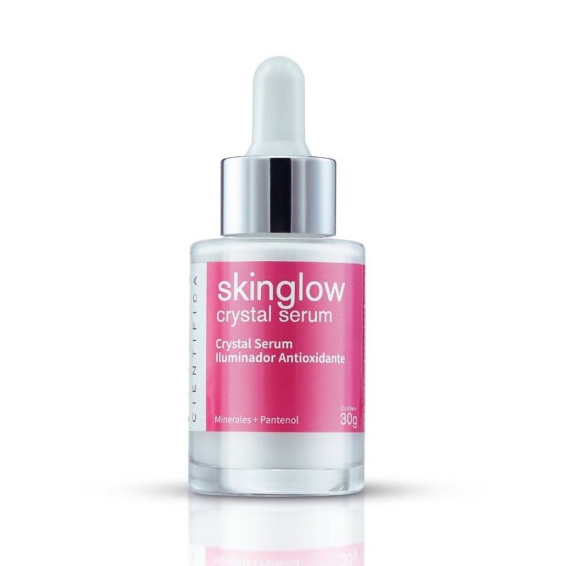 Serum iluminador antioxidante SKIN GLOW CRYSTAL SERUM x 30gr. Niza