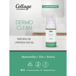 Collage Espuma de Limpieza  DERMO CLEAN Manzanilla, Tilo y Árnica 100 ml