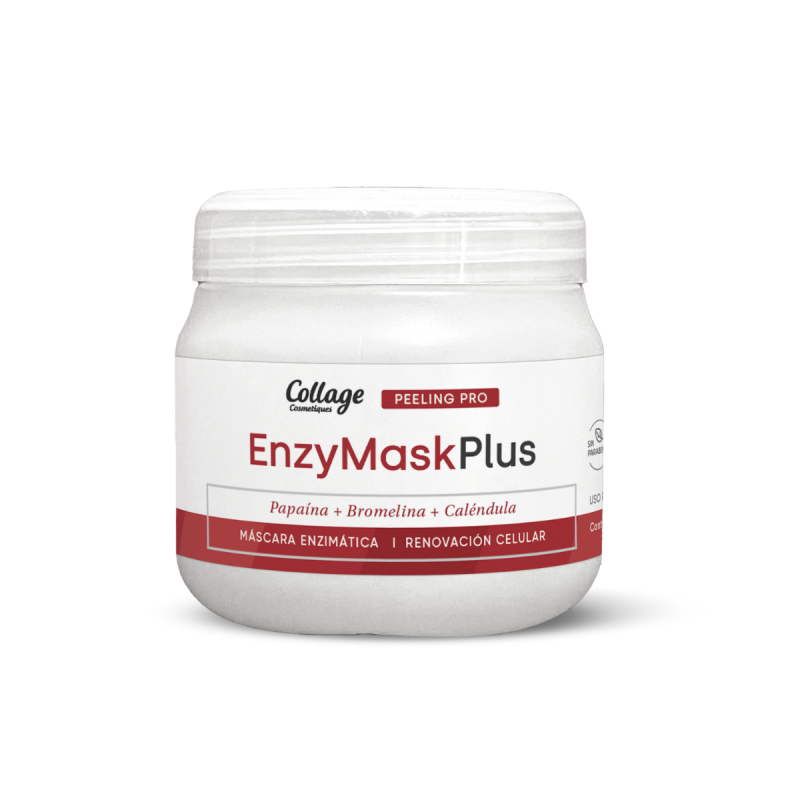 Collage Máscara Enzimática ENZYMASK PLUS Papaina, Bromelina y Caléndula 250 ml