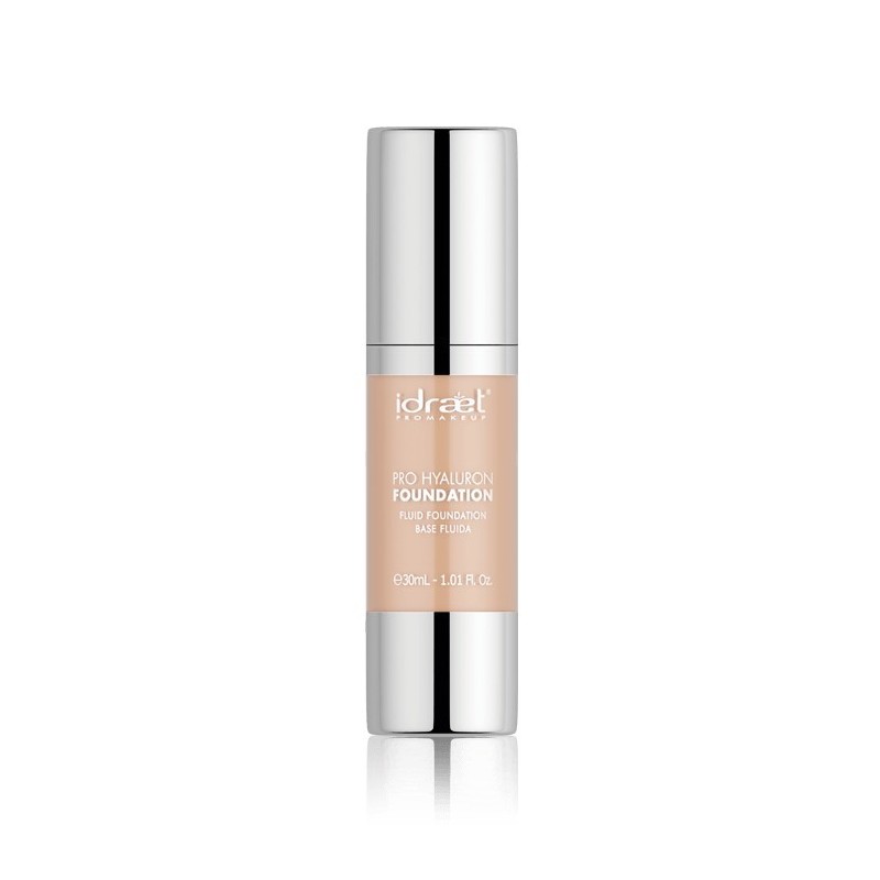 PRO HYALURON FOUNDATION Base Fluída HD 10 BEIGE NATURE IDRAET