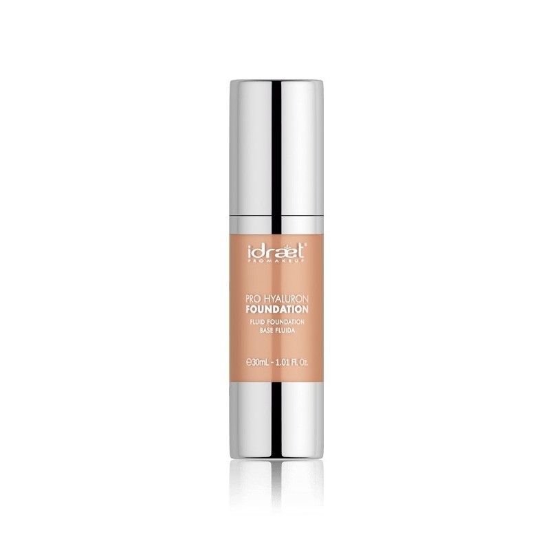 PRO HYALURON FOUNDATION Base Fluída HD 20 GOLDEN BEIGE IDRAET
