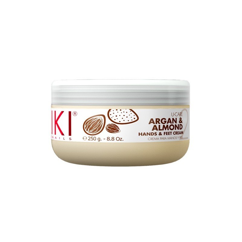 Crema para Manos HANDS & FEET CREAM Argan & Almendras  250 ml KIKI