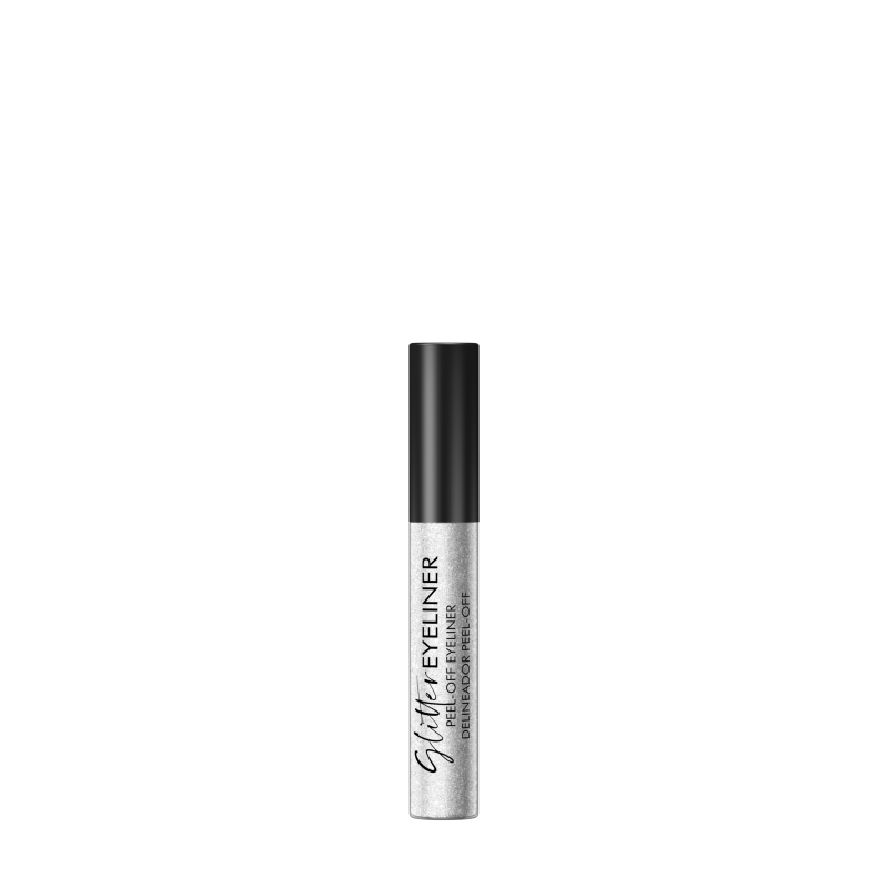 IDRAET GLITTER EYELINER - Delineador Peel-Off - GLT 80 SILVER NUDE