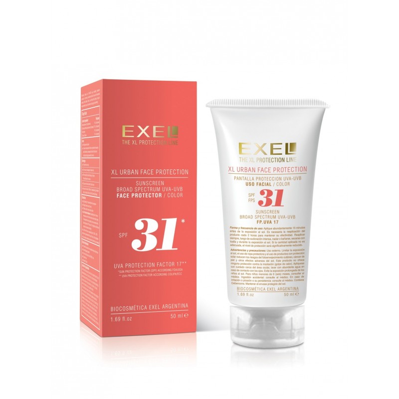 Protector Solar XL URBAN FACE PROT SPF 31 50 ml Exel