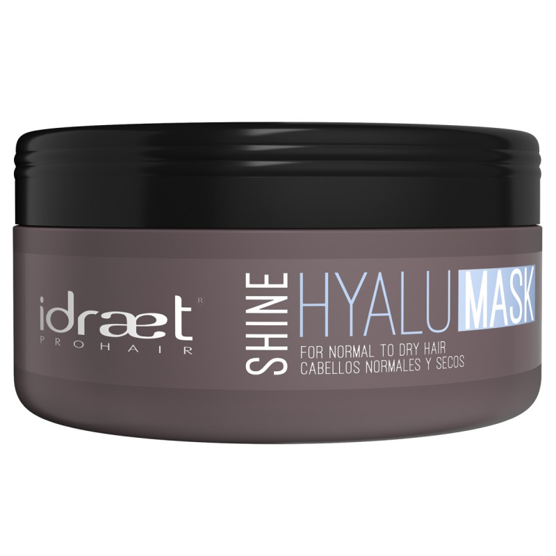 Mascara capilar HYALU SHINE MASK 200 ml Idraet Hair