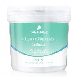 Máscara plástica con BARDANA  200 gr Carthage