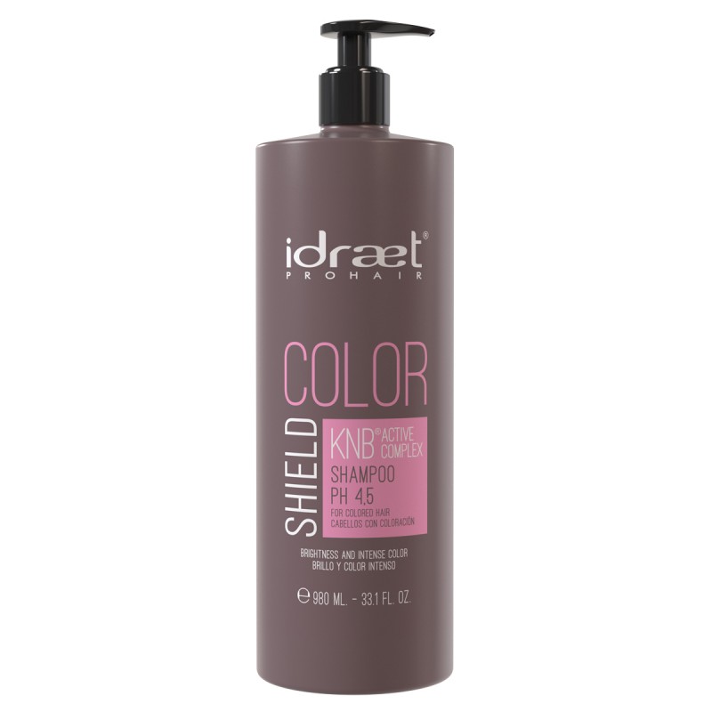 Shampoo COLOR SHIELD PH 4,5 980 ml Idraet Hair cabello teñido